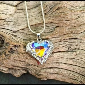 Swarovski Crystal Heart Necklace